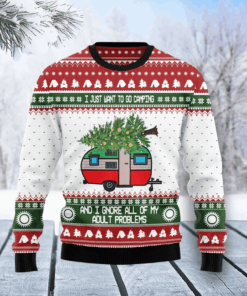 Camping Christmas Ugly Christmas Sweater For Men Women, Christmas shirts, Christmas gift